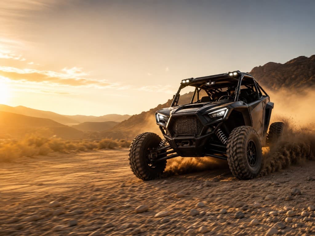 Iron Claw Performance — UTV in the desert